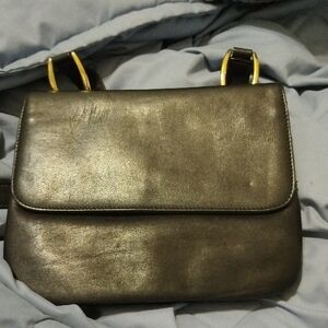 Worthington Black Crossbody Bag with Gold Hardware